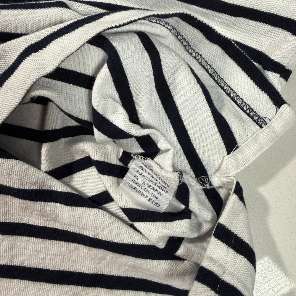 Polo Ralph Lauren Big Pony Striped Polo Shirt Youth/Boys XL White Navy Blue Red‎
